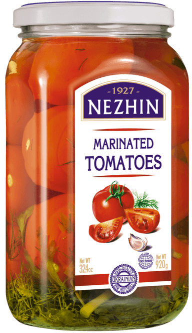 Marinated tomatoes NEZHIN, 920 g