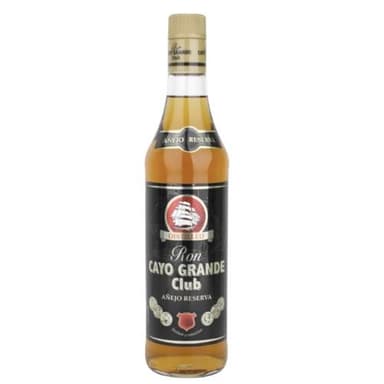 Rum CAYO GRANDE Club, brown, 37,5%, 1 l