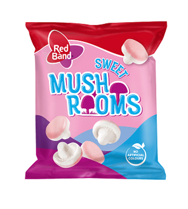 Jellys RED BAND Sweet Mushrooms, 100 g