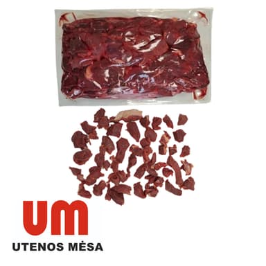 Beef for goulash UTENOS MĖSA, chilled, ~3 kg