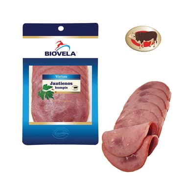 Cooked beef ham,  sliced, 90  g