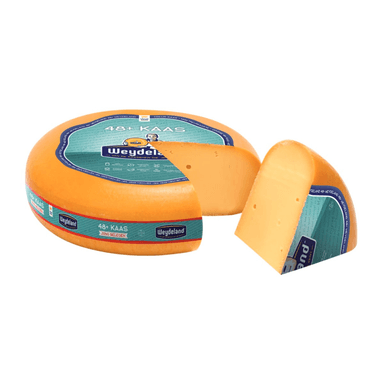 GOUDA JEUNE cheese, branded 26–56 days.