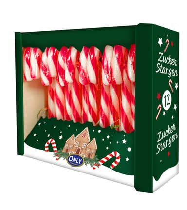 Lollipops ONLY, Candy Cane, 144 g