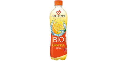 Sparkling orange drink, organic