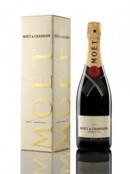 Champagne MOET CHANDON IMPERIAL, white, dry, 12%,  ,75 l