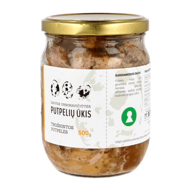 Troškintos putpelės