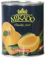 Apricot halves MIKADO, 825 g/ 480 g