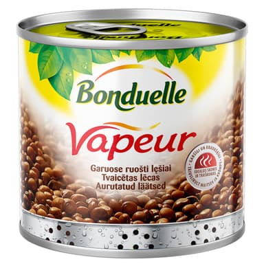 Steamed lentils BONDUELLE Vapeur, 310 g