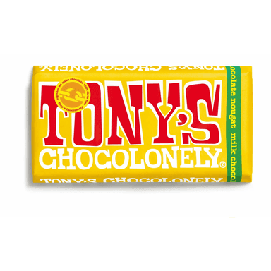 Milk chocolate, TONY'S, 32%, with nougat 180g