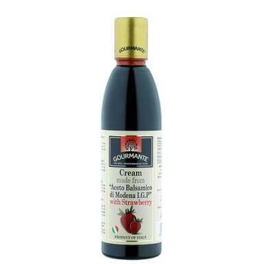 Balsamic vinegar GOURMANTE,  with strawberry, 250 ml