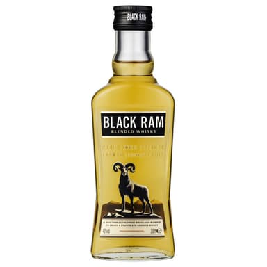 Whisky BLACK RAM, 40%, 200 ml