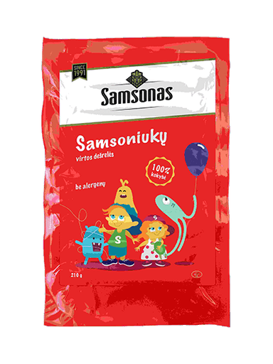 Virtos SAMSONIUKŲ dešrelės, a. r., 210 g