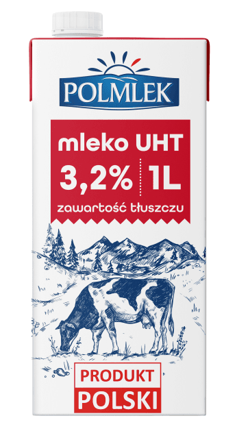 Pienas POLMLEK, 3,2 %,  UAT, 1l