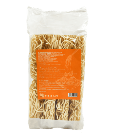 Quick cooking noodles, with egg, 500 g