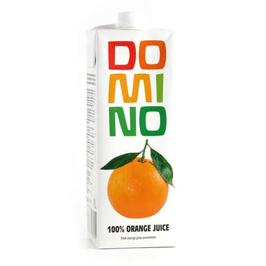 Apelsinų sultys DOMINO, 100 %, 1 l