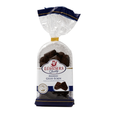 Pineapple jelly in dark chocolate PINEAPPLE GELEE CORNERS