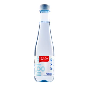 Natural mineral water RASA Light, not carbonatted, 0,33 l
