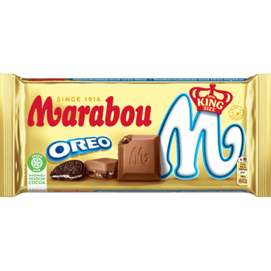 Milk chocolate MARABOU, Oreo, 220g