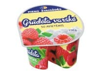 Granular curd, 7% fat, with raspberries, 150 g