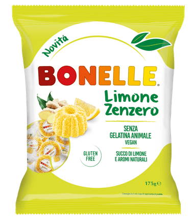 Minkšti saldainiai citrinomis ir imbieru