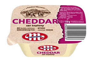Lydytas tepamas sūris CHEDDAR 150g