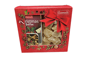 Christmas set fruit tea and ginger GURMAN'S 280g