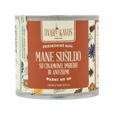 Coffee keeps me warm