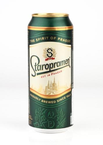Alus STAROPRAMEN Premium, 5%, 0.5l skardinė