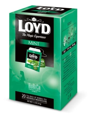 Herbal tea LOYD HORECA Mint, 20 x 1,7g