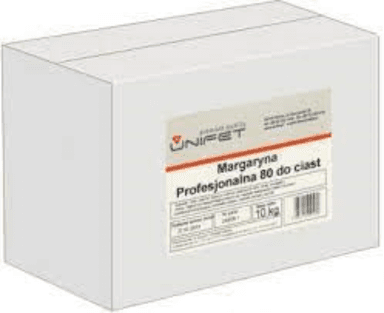 Margarine UNIFET 80% (NOVA analog), 10  kg (M)