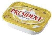 Mini butters PRESIDENT, 82 %, 10g x 100vnt