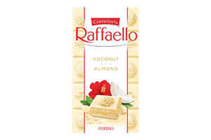 RAFFAELLO white chocolate 90g