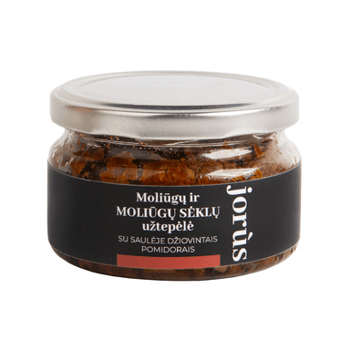 Pumpkin and pumpkin seed spread with sun-dried tomatoes