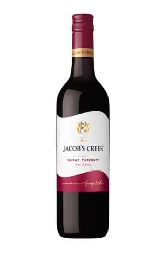 Red wine JACOB'S CREEK Shiraz Cabernet, dry, 13,5%, 0,75 L