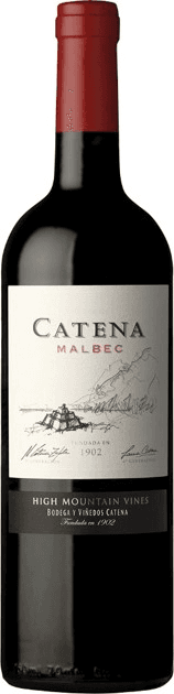 Red dry wine CATENA MALBEC, 13.5 %