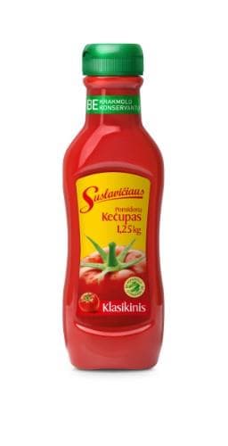 Tomato Ketchup SUSLAVIČIAUS, Classic, 1,25kg