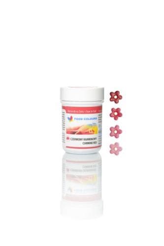 Maistiniai dažai "Esences Deco" , geliniai, raudoni, 35 g