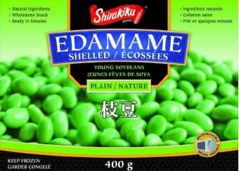 Frozen Edamame beans, shelled, 400 g