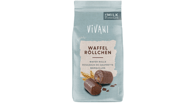 Vaflių suktinukai pieniškame šokolade, ekologiški
