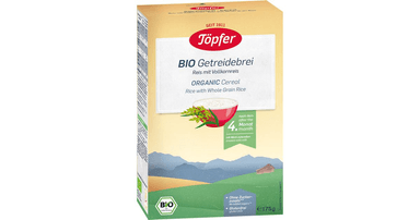 Ryžių košė kūdikiams nuo 4 mėn., ekologiška