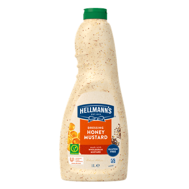 Medaus ir garstyčių padažas HELLMANN'S, salotoms,  1 l