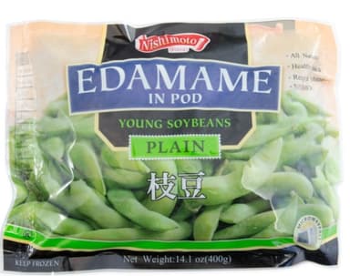 Frozen Edamame beans, with shell, 400 g
