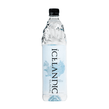 Non-carbonated natural mineral water GLACIAL