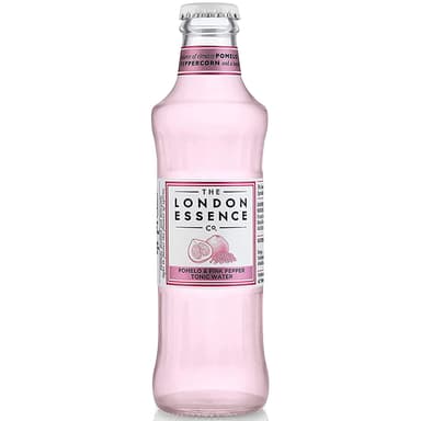 Gaivusis gazuotas gėrimas THE LONDON ESSENCE Pomelo & Pink Pepper Tonic Water, 0,2l