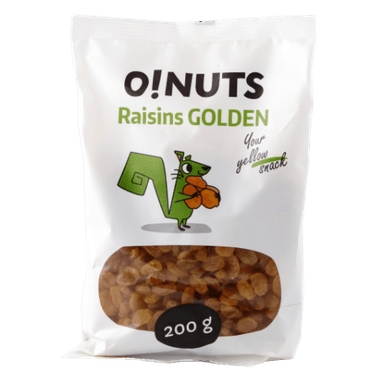 Auksinės razinos O!NUTS, 200 g