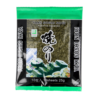 Seaweed sheets for sushi YAKI SUSHI NORI, 10 pcs.