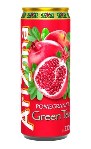 Green tea drink ARIZONA, pomegranate flavor, 0.33 l D