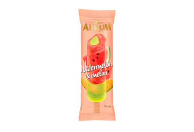 AURUM Watermelon and Melon Flavored Ice Cream 70 ml