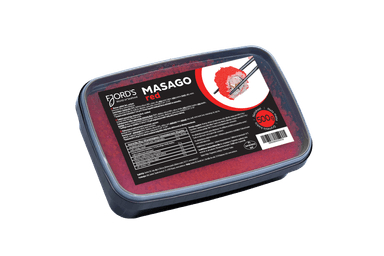 Frozen masago caviar FJORDS, red, 500 g