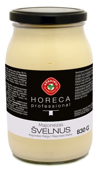 Mayonnaise KĖDAINIŲ horeca professional  mild, 830 g